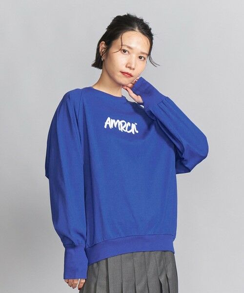 BEAUTY&YOUTH UNITED ARROWS / ビューティー&ユース ユナイテッドアローズ Tシャツ | ＜Americana＞オーバーサイズ ロングスリーブ Tシャツ | 詳細1