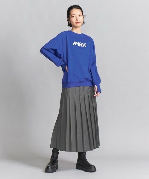 BEAUTY&YOUTH UNITED ARROWS / ビューティー&ユース ユナイテッドアローズ Tシャツ | ＜Americana＞オーバーサイズ ロングスリーブ Tシャツ | 詳細3