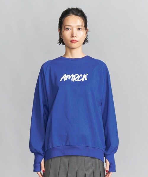 BEAUTY&YOUTH UNITED ARROWS / ビューティー&ユース ユナイテッドアローズ Tシャツ | ＜Americana＞オーバーサイズ ロングスリーブ Tシャツ | 詳細4