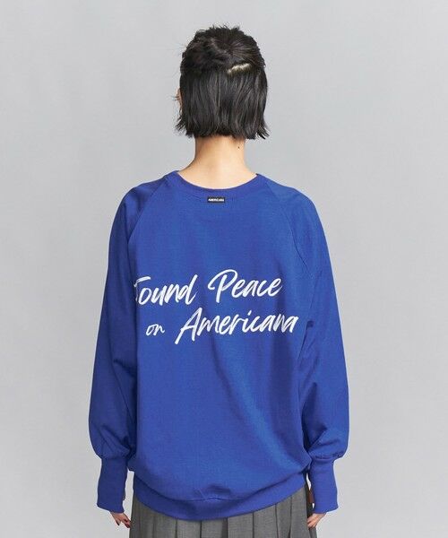 BEAUTY&YOUTH UNITED ARROWS / ビューティー&ユース ユナイテッドアローズ Tシャツ | ＜Americana＞オーバーサイズ ロングスリーブ Tシャツ | 詳細6