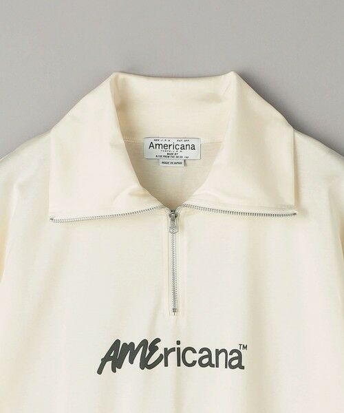 BEAUTY&YOUTH UNITED ARROWS / ビューティー&ユース ユナイテッドアローズ Tシャツ | ＜Americana＞ハーフジップ トップス | 詳細2