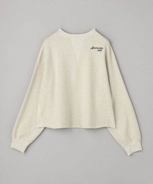 BEAUTY&YOUTH UNITED ARROWS / ビューティー&ユース ユナイテッドアローズ スウェット | ＜Americana＞クロップド プリント スウェット | 詳細8