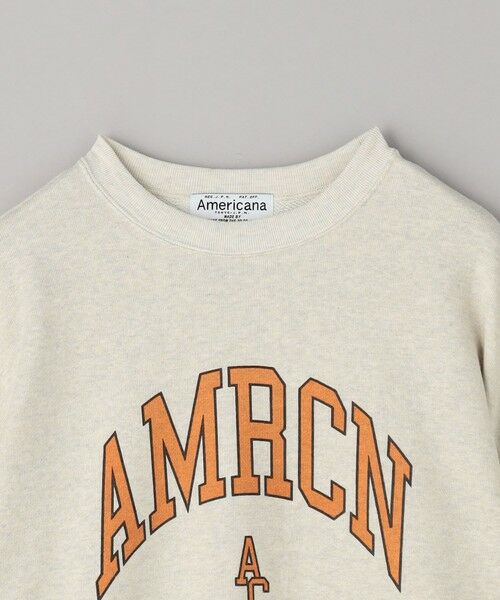 BEAUTY&YOUTH UNITED ARROWS / ビューティー&ユース ユナイテッドアローズ スウェット | ＜Americana＞クロップド プリント スウェット | 詳細9