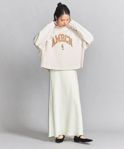 BEAUTY&YOUTH UNITED ARROWS / ビューティー&ユース ユナイテッドアローズ スウェット | ＜Americana＞クロップド プリント スウェット | 詳細3