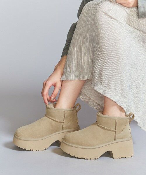 BEAUTY&YOUTH UNITED ARROWS / ビューティー&ユース ユナイテッドアローズ ブーツ（ショート丈） | 【国内EXCLUSIVE】＜UGG＞クラッシック ウルトラミニ ニューハイツ ブーツ | 詳細1