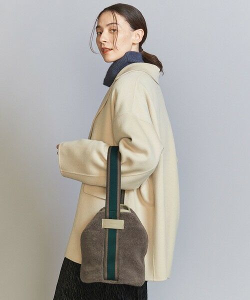 BEAUTY&YOUTH UNITED ARROWS / ビューティー&ユース ユナイテッドアローズ ショルダーバッグ | 【別注】＜Folna＞フェイクムートン リバーシブル ワンショルダーバッグ | 詳細13