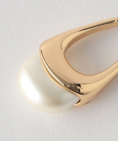 BEAUTY&YOUTH UNITED ARROWS / ビューティー&ユース ユナイテッドアローズ ピアス・イヤリング | メタル ドロップパールモチーフ ピアス | 詳細5