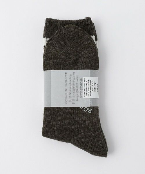 BEAUTY&YOUTH UNITED ARROWS / ビューティー&ユース ユナイテッドアローズ ソックス | 【別注】＜ROSTER SOX＞ライン リブソックス | 詳細8