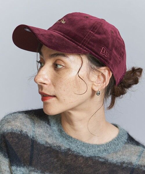 BEAUTY&YOUTH UNITED ARROWS / ビューティー&ユース ユナイテッドアローズ キャップ | 【別注】＜NEW ERA＞ベルベット キャップ | 詳細1