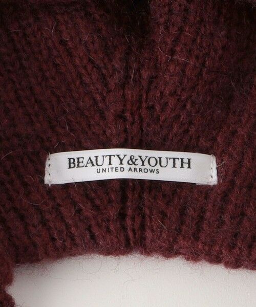 BEAUTY&YOUTH UNITED ARROWS / ビューティー&ユース ユナイテッドアローズ マフラー・ショール・スヌード・ストール | ニット フード タイ マフラー | 詳細13