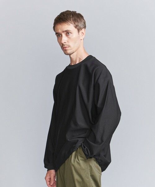 BEAUTY&YOUTH UNITED ARROWS / ビューティー&ユース ユナイテッドアローズ カットソー | パーフェクト ストレッチ アジャスト クルーネック スウェット | 詳細1