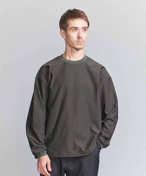 BEAUTY&YOUTH UNITED ARROWS / ビューティー&ユース ユナイテッドアローズ カットソー | パーフェクト ストレッチ アジャスト クルーネック スウェット | 詳細17