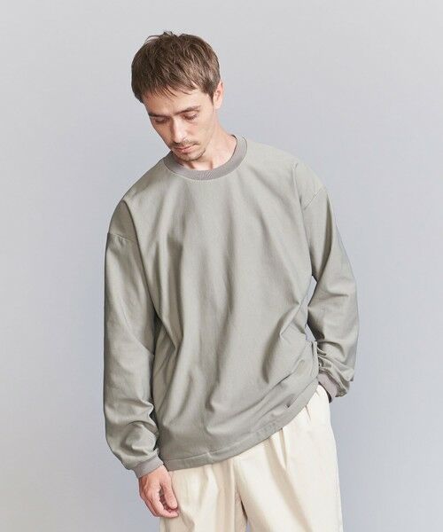 BEAUTY&YOUTH UNITED ARROWS / ビューティー&ユース ユナイテッドアローズ カットソー | パーフェクト ストレッチ アジャスト クルーネック スウェット | 詳細29