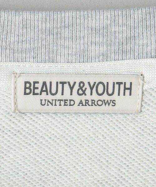 BEAUTY&YOUTH UNITED ARROWS / ビューティー&ユース ユナイテッドアローズ カットソー | パウダーウォッシュ リラックス  クルーネック スウェット | 詳細6