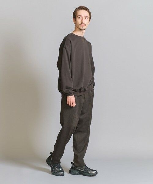 BEAUTY&YOUTH UNITED ARROWS / ビューティー&ユース ユナイテッドアローズ カットソー | パウダーウォッシュ リラックス  クルーネック スウェット | 詳細12