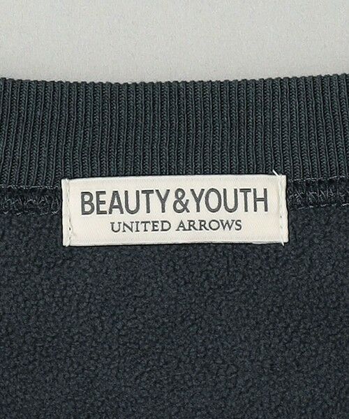 BEAUTY&YOUTH UNITED ARROWS / ビューティー&ユース ユナイテッドアローズ カットソー | フリース サーマル スウェット クルーネック | 詳細23