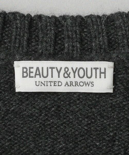 BEAUTY&YOUTH UNITED ARROWS / ビューティー&ユース ユナイテッドアローズ ニット・セーター | スーパージーロン ウール クルーネック ニット | 詳細8