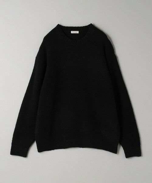 BEAUTY&YOUTH UNITED ARROWS / ビューティー&ユース ユナイテッドアローズ ニット・セーター | クリンプ コットンウール ミックス クルーネック ニット | 詳細4