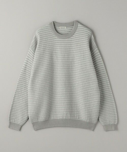 BEAUTY&YOUTH UNITED ARROWS / ビューティー&ユース ユナイテッドアローズ ニット・セーター | レトロ パターン クルーネック ニット | 詳細15