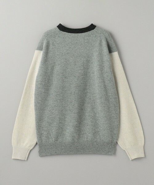 BEAUTY&YOUTH UNITED ARROWS / ビューティー&ユース ユナイテッドアローズ ニット・セーター | アルパカミックス クレイジーパターン クルーネック ニット | 詳細9