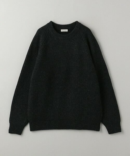 BEAUTY&YOUTH UNITED ARROWS / ビューティー&ユース ユナイテッドアローズ ニット・セーター | 5ゲージ アゼ ゲーム クルーネック ニット | 詳細8