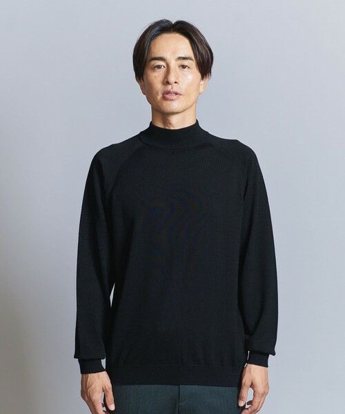 BEAUTY&YOUTH UNITED ARROWS / ビューティー&ユース ユナイテッドアローズ ニット・セーター | SUPER130 ウール タートルネック ニット -ウォッシャブル- | 詳細9