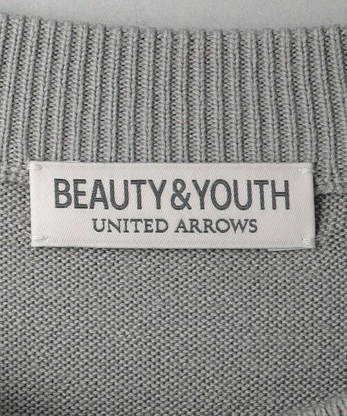 BEAUTY&YOUTH UNITED ARROWS / ビューティー&ユース ユナイテッドアローズ ニット・セーター | SUPER130 ウール クルーネック ニット  -ウォッシャブル- | 詳細18