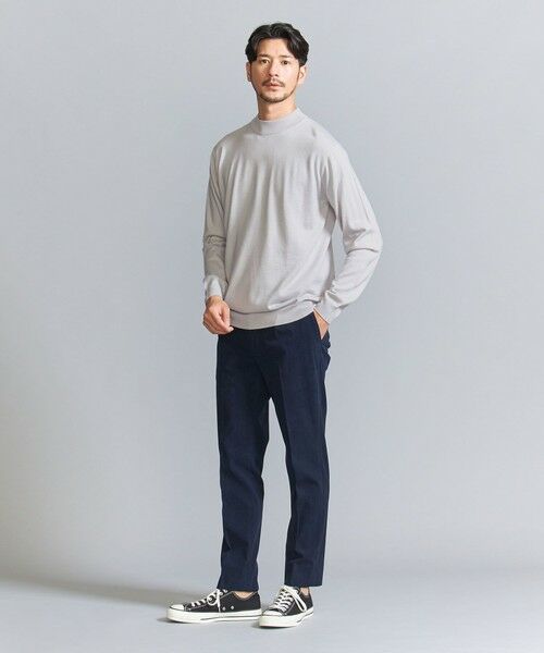 BEAUTY&YOUTH UNITED ARROWS / ビューティー&ユース ユナイテッドアローズ ニット・セーター | 【WEB限定 WARDROBE SMART】マシーンウォッシャブル ウールミックス ジャケット クルーネック | 詳細12