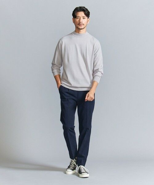 BEAUTY&YOUTH UNITED ARROWS / ビューティー&ユース ユナイテッドアローズ ニット・セーター | 【WEB限定 WARDROBE SMART】マシーンウォッシャブル ウールミックス ジャケット クルーネック | 詳細15