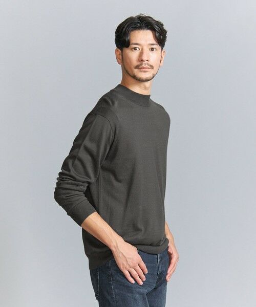 BEAUTY&YOUTH UNITED ARROWS / ビューティー&ユース ユナイテッドアローズ ニット・セーター | 【WEB限定 WARDROBE SMART】マシーンウォッシャブル ウールミックス ジャケット クルーネック | 詳細17