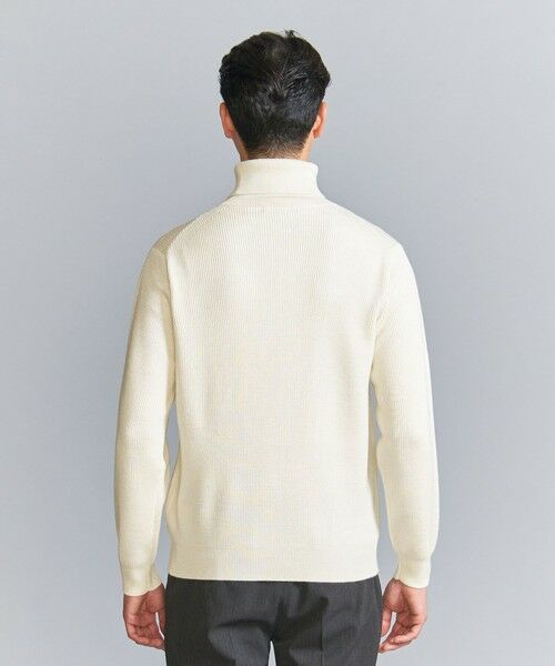 BEAUTY&YOUTH UNITED ARROWS / ビューティー&ユース ユナイテッドアローズ ニット・セーター | 【WEB限定 WARDROBE SMART】マシーンウォッシャブル ウールミックス アゼ タートルネック | 詳細8