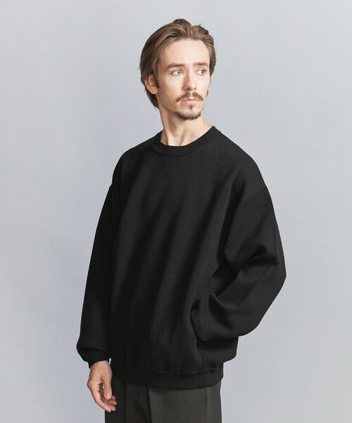 BEAUTY&YOUTH UNITED ARROWS / ビューティー&ユース ユナイテッドアローズ ニット・セーター | ミラノリブ スウェット クルーネック ニット ‐ウォッシャブル‐ | 詳細1