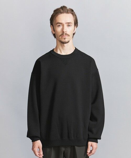 BEAUTY&YOUTH UNITED ARROWS / ビューティー&ユース ユナイテッドアローズ ニット・セーター | ミラノリブ スウェット クルーネック ニット ‐ウォッシャブル‐ | 詳細3