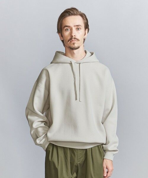 BEAUTY&YOUTH UNITED ARROWS / ビューティー&ユース ユナイテッドアローズ ニット・セーター | ミラノリブ ニット スウェット パーカ ‐ウォッシャブル‐ | 詳細11