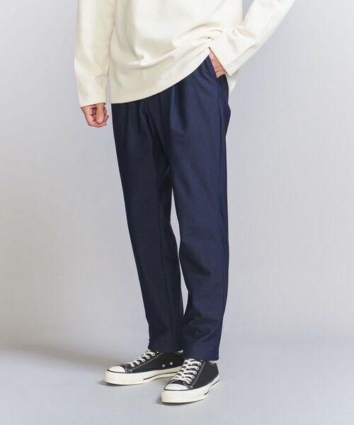 BEAUTY&YOUTH UNITED ARROWS / ビューティー&ユース ユナイテッドアローズ その他パンツ | パーフェクトストレッチ 1プリーツ テーパード イージーパンツ | 詳細28