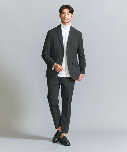 BEAUTY&YOUTH UNITED ARROWS / ビューティー&ユース ユナイテッドアローズ セットアップ | 【WEB限定 WARDROBE SMART】DELEGANT サキソニー セットアップ/ジャケット＆イージーパンツ | 詳細7