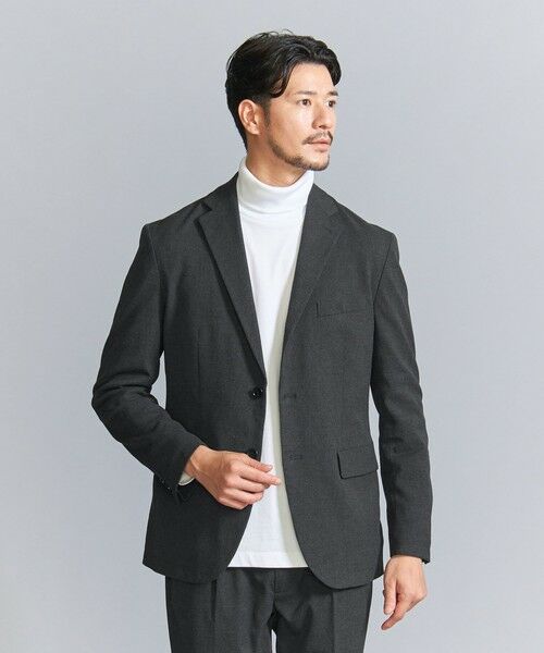 BEAUTY&YOUTH UNITED ARROWS / ビューティー&ユース ユナイテッドアローズ セットアップ | 【WEB限定 WARDROBE SMART】DELEGANT サキソニー セットアップ/ジャケット＆イージーパンツ | 詳細8