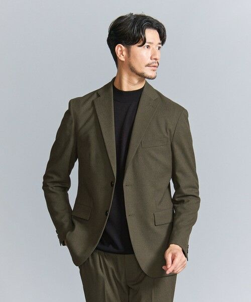 BEAUTY&YOUTH UNITED ARROWS / ビューティー&ユース ユナイテッドアローズ セットアップ | 【WEB限定 WARDROBE SMART】DELEGANT サキソニー セットアップ/ジャケット＆イージーパンツ | 詳細13