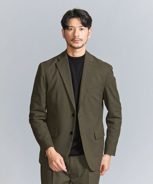 BEAUTY&YOUTH UNITED ARROWS / ビューティー&ユース ユナイテッドアローズ セットアップ | 【WEB限定 WARDROBE SMART】DELEGANT サキソニー セットアップ/ジャケット＆イージーパンツ | 詳細20