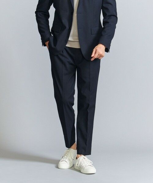 BEAUTY&YOUTH UNITED ARROWS / ビューティー&ユース ユナイテッドアローズ セットアップ | 【WEB限定 WARDROBE SMART】DELEGANT サキソニー セットアップ/ジャケット＆イージーパンツ | 詳細18