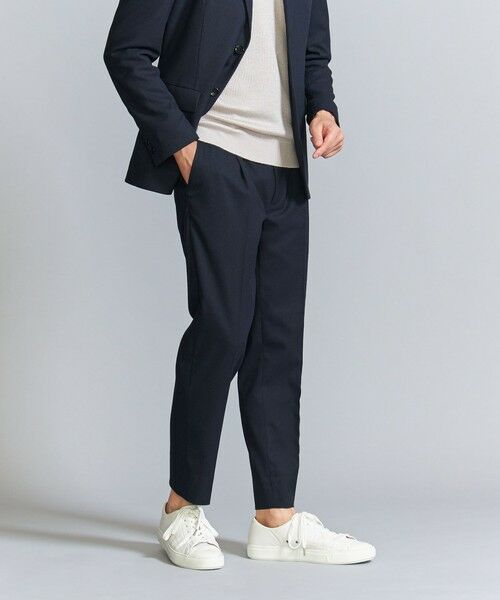 BEAUTY&YOUTH UNITED ARROWS / ビューティー&ユース ユナイテッドアローズ セットアップ | 【WEB限定 WARDROBE SMART】DELEGANT サキソニー セットアップ/ジャケット＆イージーパンツ | 詳細19