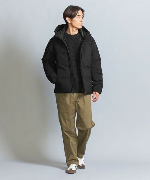 BEAUTY&YOUTH UNITED ARROWS / ビューティー&ユース ユナイテッドアローズ その他アウター | 小松マテーレ シャンブレー フード ダウンジャケット -700FP 撥水機能- | 詳細5