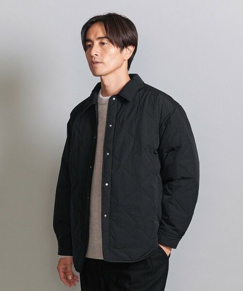 BEAUTY&YOUTH UNITED ARROWS / ビューティー&ユース ユナイテッドアローズ その他アウター | ナイロン パデッド キルティング シャツ | 詳細1