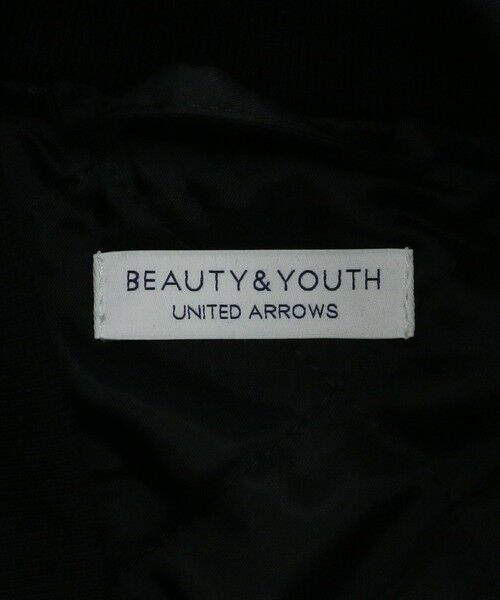 BEAUTY&YOUTH UNITED ARROWS / ビューティー&ユース ユナイテッドアローズ その他アウター | 【WEB限定 WARDROBE SMART】ブラックメルトン レザーライク スタジャン | 詳細15