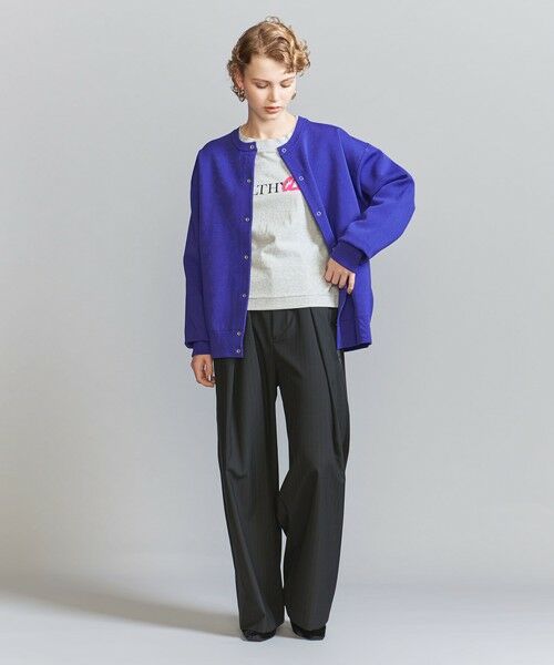 BEAUTY&YOUTH UNITED ARROWS / ビューティー&ユース ユナイテッドアローズ カーディガン・ボレロ | 【WEB限定】テックミラノ スナップボタン カーディガン | 詳細24