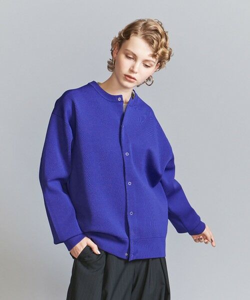 BEAUTY&YOUTH UNITED ARROWS / ビューティー&ユース ユナイテッドアローズ カーディガン・ボレロ | 【WEB限定】テックミラノ スナップボタン カーディガン | 詳細27