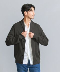 【WEB限定 WARDROBE SMART】ウォッシャブル ショールカラー カーディガン