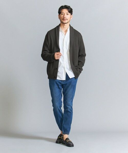 BEAUTY&YOUTH UNITED ARROWS / ビューティー&ユース ユナイテッドアローズ カーディガン・ボレロ | 【WEB限定 WARDROBE SMART】ウォッシャブル ショールカラー カーディガン | 詳細7