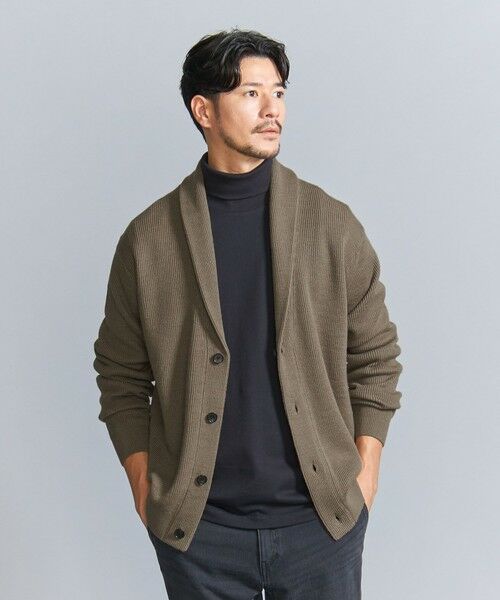 BEAUTY&YOUTH UNITED ARROWS / ビューティー&ユース ユナイテッドアローズ カーディガン・ボレロ | 【WEB限定 WARDROBE SMART】ウォッシャブル ショールカラー カーディガン | 詳細17