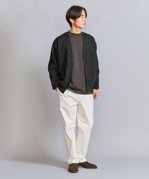 BEAUTY&YOUTH UNITED ARROWS / ビューティー&ユース ユナイテッドアローズ カーディガン・ボレロ | HI-LINE ウール スムース カーディガン | 詳細8